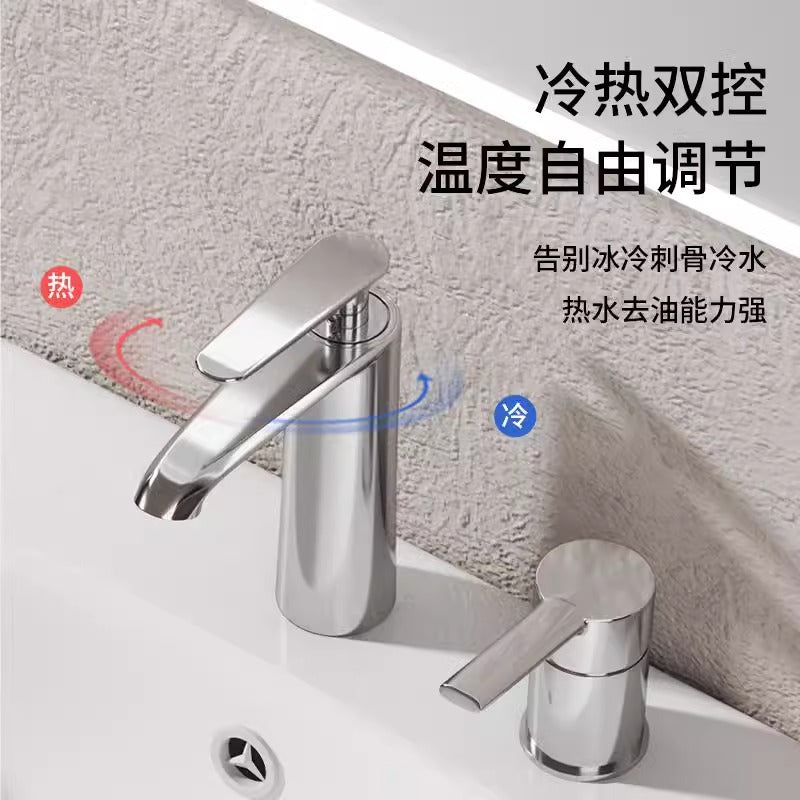 中东落地洗脚立柱盆一体陶瓷盆洗脸盆阳台小户型别墅洗手盆